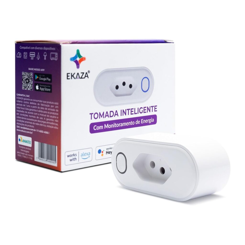 EKAZA Tomada Inteligente Wi-Fi 20A