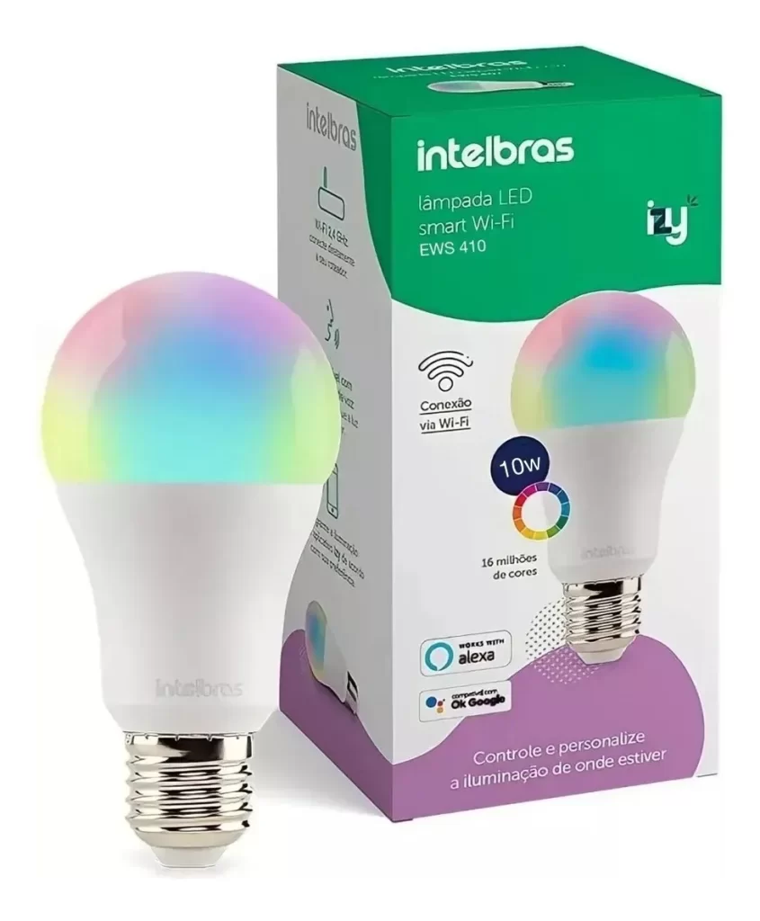 Lâmpada Inteligente Smart Ews 410 Intelbras