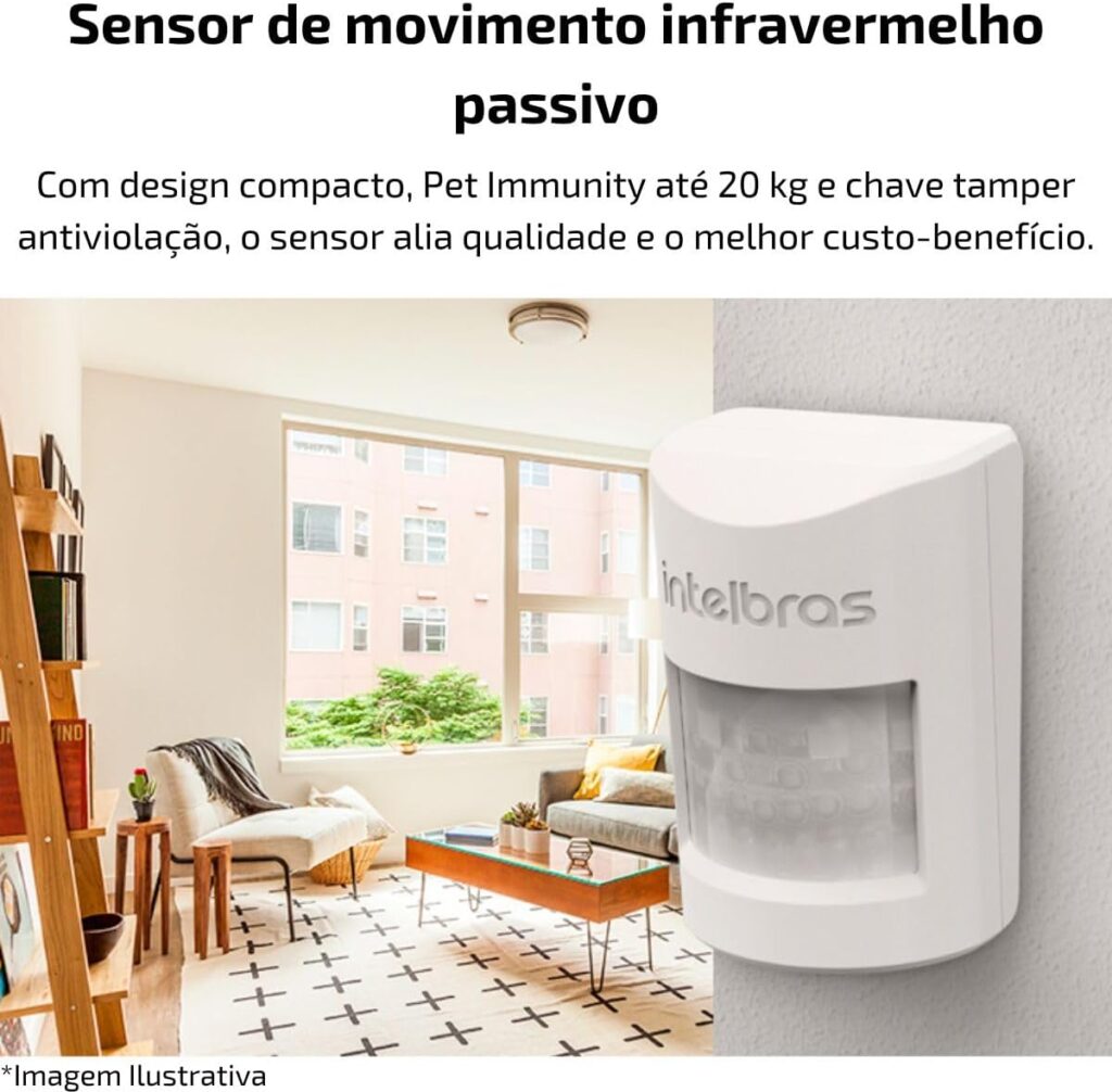 Sensor de Movimento Intelbras IVP 1000