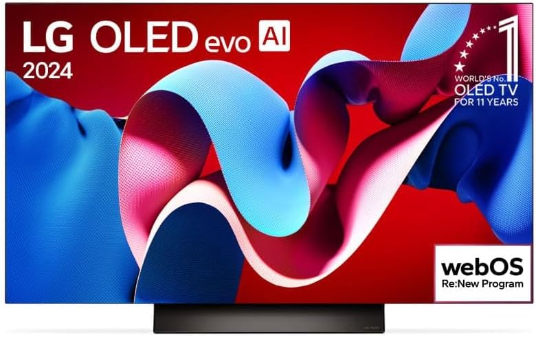 LG OLED evo TV 55" 4K 55C4