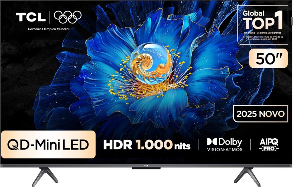 TCL 4K QD Mini LED TV 50 C6KS