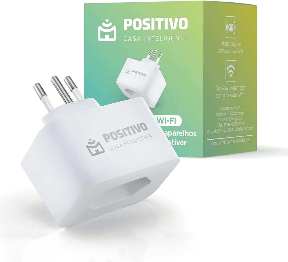 Positivo Casa Inteligente Smart Plug Max Wi-Fi 16A