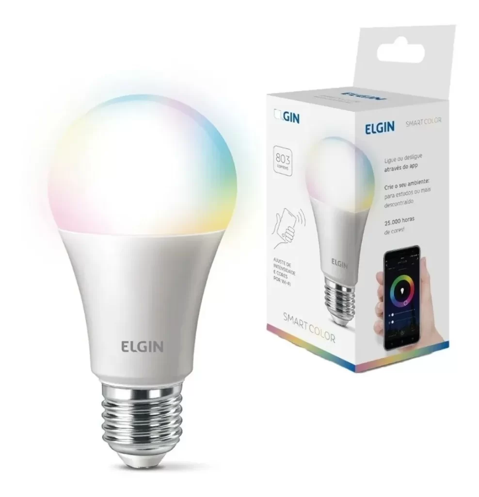 Elgin Smart Lâmpada Wi-Fi