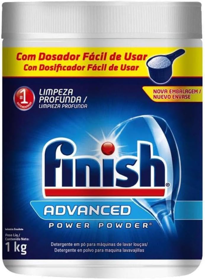 Finish Advanced Detergente Em Pó Para Lava Louças