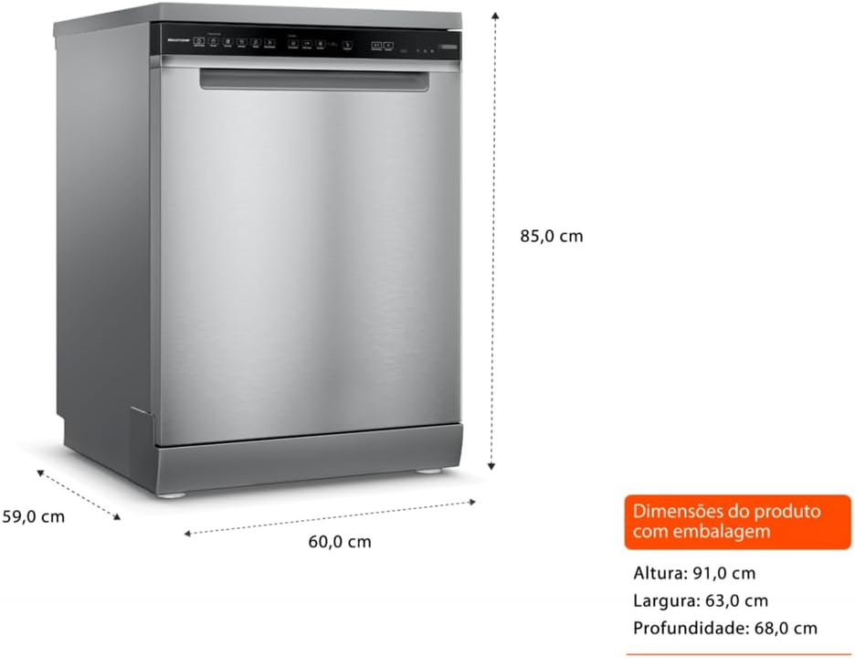 Brastemp Smart Sensor 15 Serviços (BLF61AR)