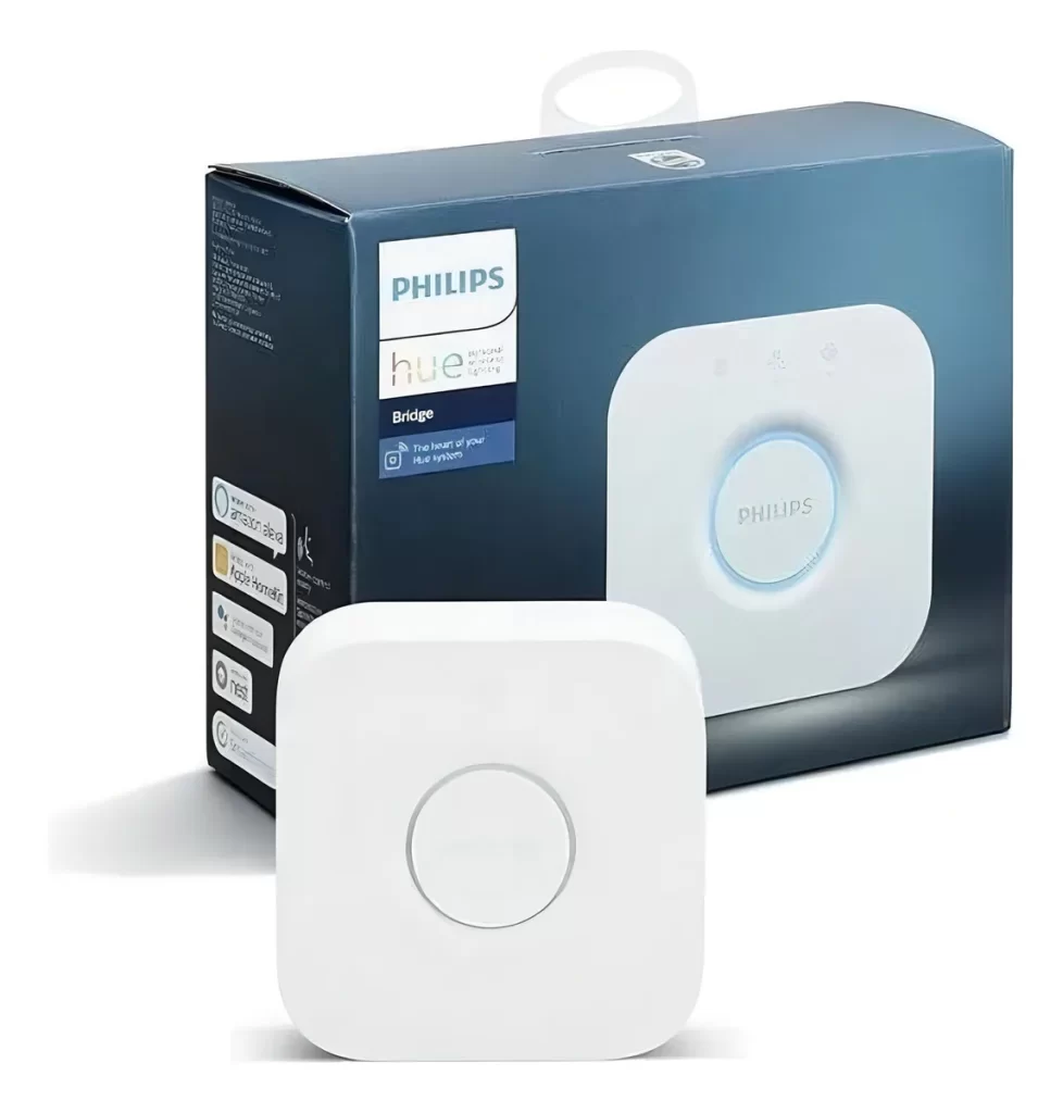 Philips Hue Bridge Hub Conexão Iluminação Inteligente
