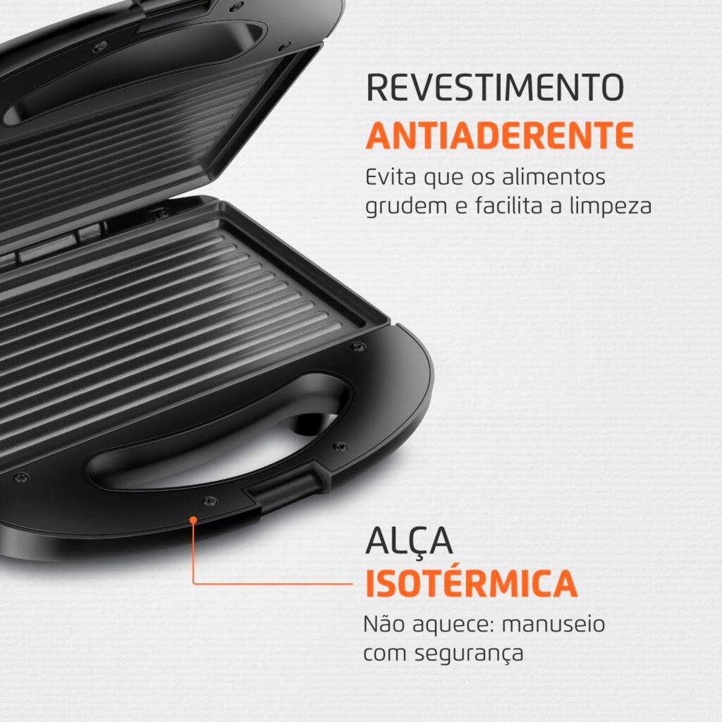 Sanduicheira Mondial Master Grill Mondial 750W S-20

