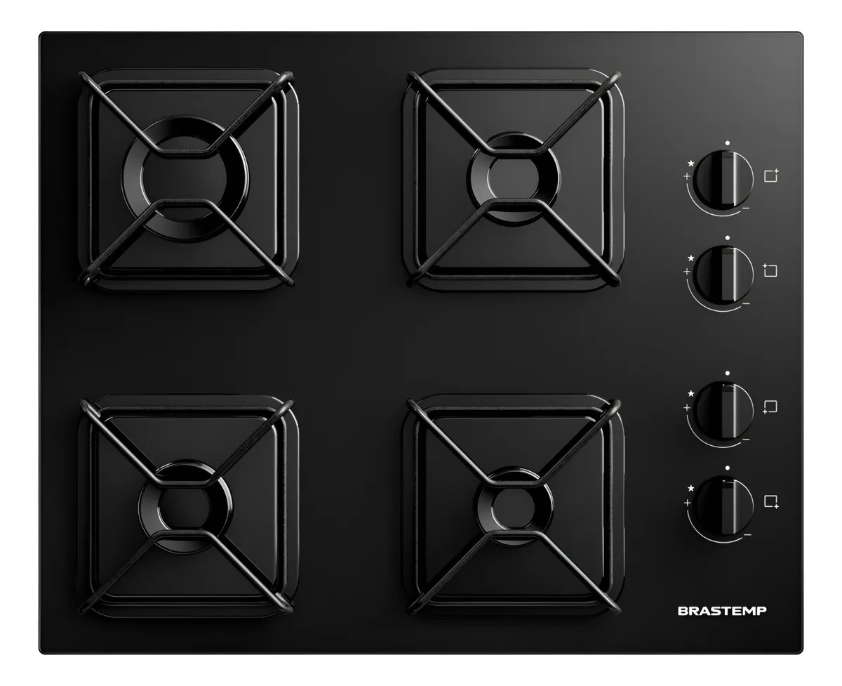Cooktop 4 Bocas Brastemp Bdd61be