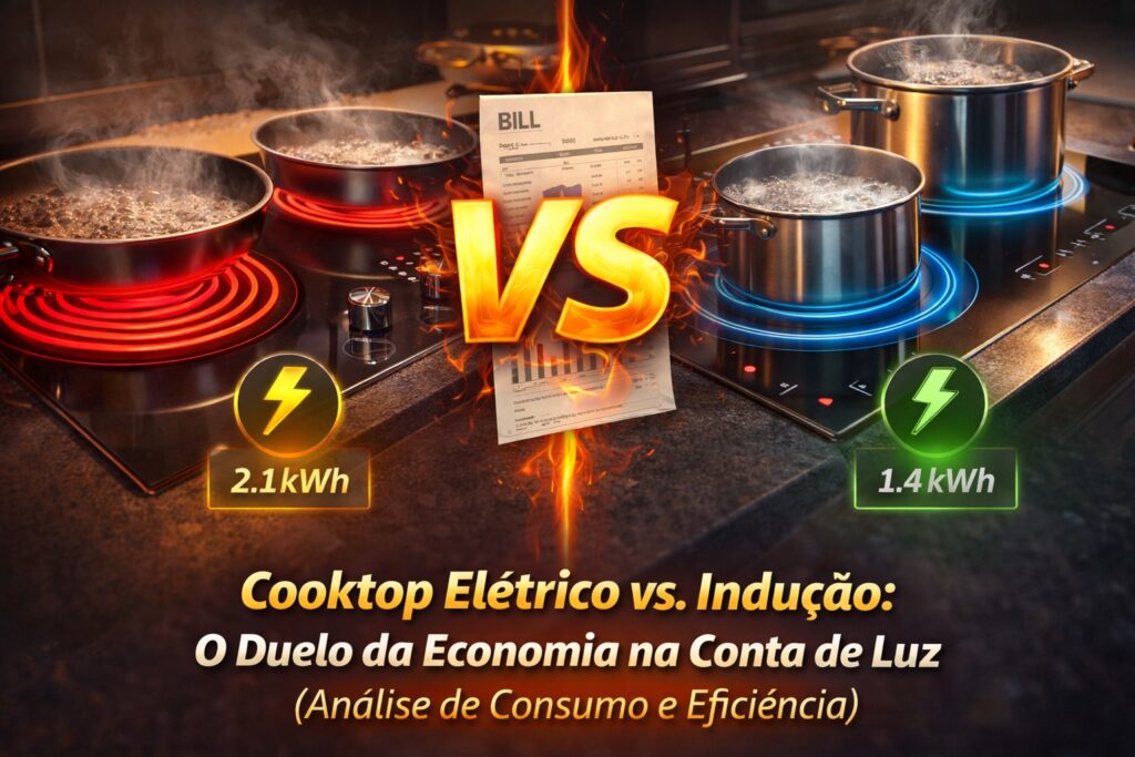 Cooktop Elétrico vs. Indução